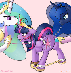 Not quite what Twilight had in mind when the other Princesses