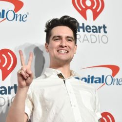 brendonuriesource:Brendon on the red carpet for the iHeartFestival