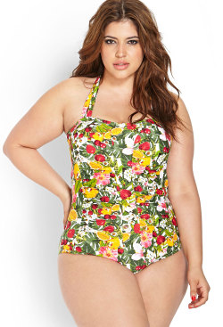 curveappeal:  Denise Bidot for Forever 21  42 inch bust, 34 inch