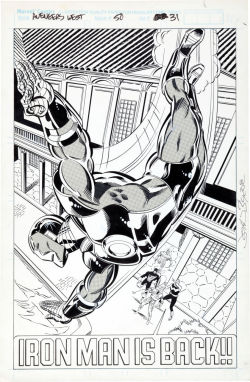 johnbyrnedraws:  Avengers West Coast #50, page 31 by John Byrne