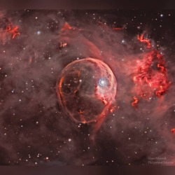 NGC 7635: The Bubble Nebula Expanding #nasa #apod #theliverpooltelescope