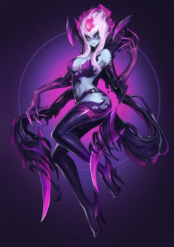 nanmeow: League of Legend Evelynn Fanart by drogod 