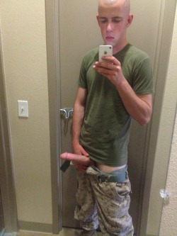 sextinguys:  Part 2: Charles Taylor 22yo is a sexy Marine that