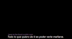 here-is-the-food: Sólo eso.
