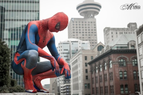 Who doesn’t love spider-man!  Here’s a video of the lycra spandex hero on my xTubehttp://www.xtube.com/watch.php?v=dJ0u2-G484-   Amazing Spider-man cosplay by Todd Whalen. Photography by Meg Super. (Source)  