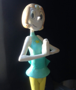 Here’s a Pearl figure I sculpted last year! I spent way too