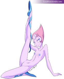 scaitblue-nsfw:  Purl doing a dance Performance PATREON PAGE