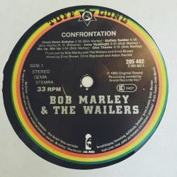 italdred:  Bob marley and the wailers - confrontation #vinyl