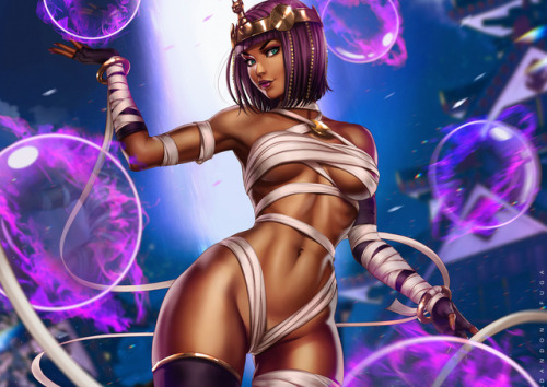 grimphantom2: dandon-fuga:  Menat ♥ ~~~ https://www.patreon.com/dandonfuga https://gumroad.com/dandonfuga  Thicc!  