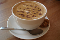 captain-espresso:  Espresso break! Enjoy a delightful cappuccino.