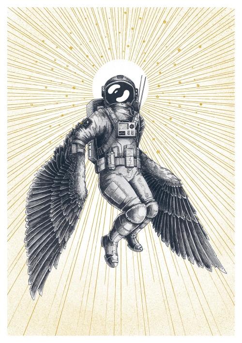 talonabraxas:The Cosmonaut by Leo Burnett 