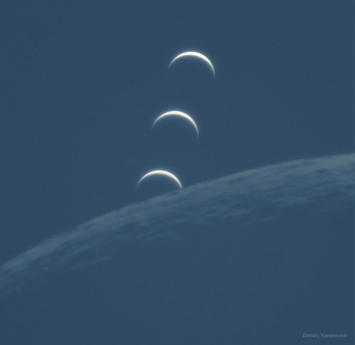capturingthecosmos:Moon Occults Venus    via NASA https://ift.tt/3fK1M3s
