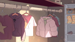 I noticed in Steven’s closet in “Tiger Millionaire”