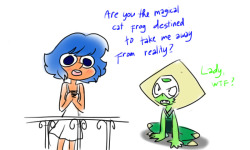 screwpinecaprice:  How about an AU where Lapis is a very very