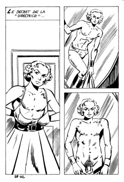 agracier Â  said:from an erotic comic - the warden of a female prison reveals her true gender â€¦http://transeroticart.tumblr.com Â  said:Another superb find by the incomparable Agracier. Â Be sure to visit Agracierâ€™s own amazing blog at: Â http://agrac