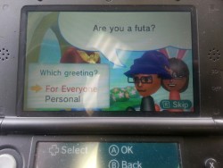 …I’ve streetpassed this guy 3 times so far.  Best case scenario,