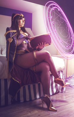 pantyhosedcharacters:  Tharja - Fire Emblem: Awakening Cosplay