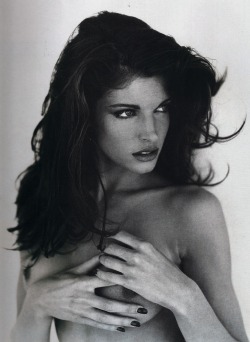 Stephanie Seymour photographed by Sante D’Orazio for Playboy,