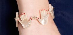 fashionpaprika:  Seance Hands Bracelet
