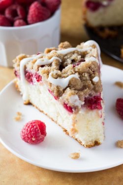 fullcravings:  Raspberry Coffee Cake   Like this blog? Visit