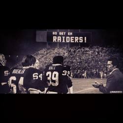 #oakland #raiders #jamesgarner #bleacherseats #oldschool #oaklandalamedacountycolesium