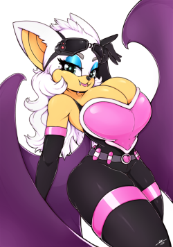 secretlysaucy: ROUGE THE BAT Some of you requested a certain