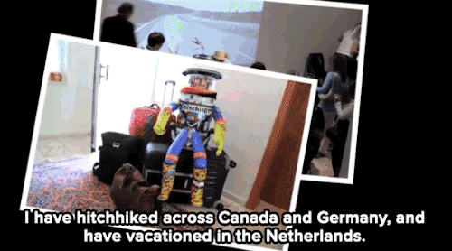 micdotcom:  micdotcom:  micdotcom:  Canada sent a friendly robot to America. Americans destroyed it.This is why we can’t have nice things.  On Saturday, vandals in Philadelphia destroyed a hitchhiking robot from Canada named HitchBot, two weeks into