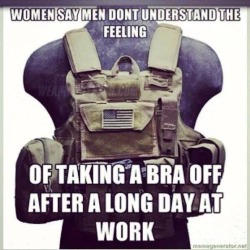 Military and Leo’s understand! Haha feel bad for the females