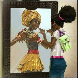 laflammebb:  African queen at heart.