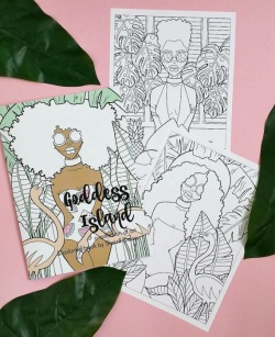 black-exchange:  Goddess Island: A Collection of Art & Coloring