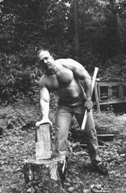 hansboys:  Hot Daddy Lumberjack