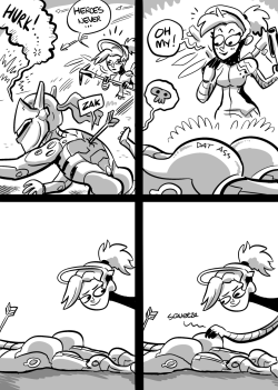 markraas:  Another dumb Overwatch comic. This one has extra Genji