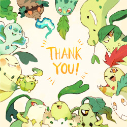 too-much-green:  The responses on my chikorita post have been