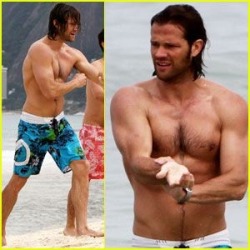 sexymale-celebs:  Dedicated to sam winchesters(jared padalecki’s)