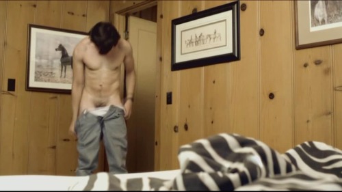 famousnudenaked:  Stephen Matzke Full Frontal Naked Nude “Longhorns (2011)”