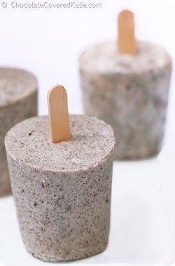 veganfoody:  Cookies and Cream Pudding Pops