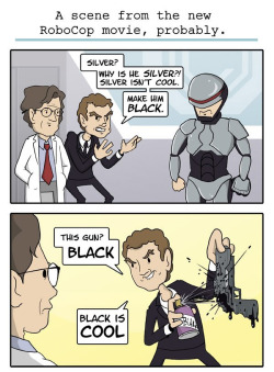 dorkly:  A Scene From the New RoboCop Movie, Probably  That new