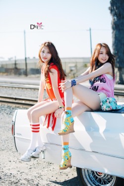 korean-dreams-girls:  Min Ah and Yura (Girls Day) - Darling Concept