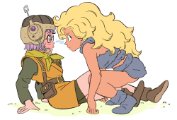 troffie:  lucca and ayla from chrono trigger… how come nobody