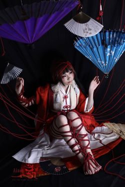 goodmorningm0therfucker:  Ropes&Photo: Aizen Akiba 