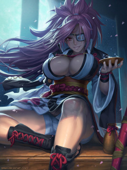 sefuart:   Baiken from Guilty Gear Xrd REV 2. As you can see,