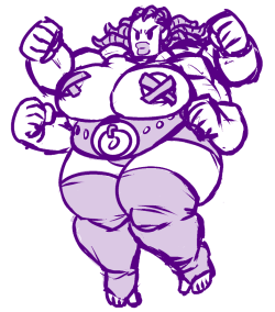 kentayuki:  I had never actually seen a Machamp gijinka before