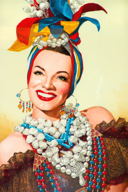 artforadults:  Carmen Miranda by José Luiz Benício (brasil)