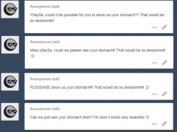 THIS ONE ANON THOUGH, WHY ARE YOU OBSESSED WITH MY STOMACH?!