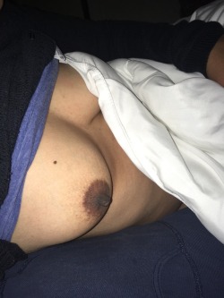 Reblog my wife’s nipples. Would you fuck