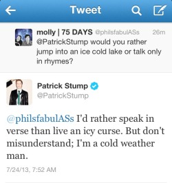 dallonstop:  dallonstop:  pATRICK  this was almost 2 years ago