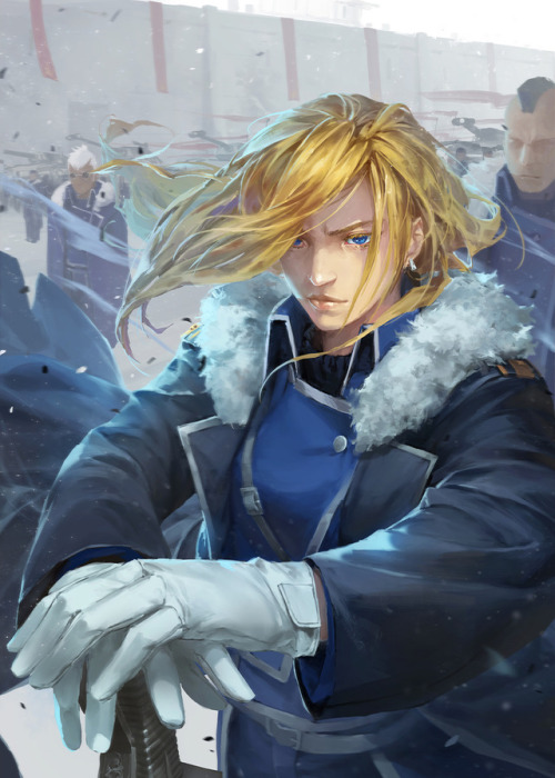 thetangles: ★  バラバババ  |  弱肉強食  ☆ ⊳ olivier (fullmetal alchemist) ✔ republished w/permission