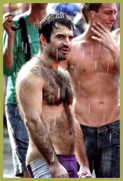 proudbulge:  Hairy real man sexiness.   Handsome, sexy and exceptionally