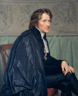 Christian Wilhelm Eckersberg, Portrait of Bertel Thorvaldsen,