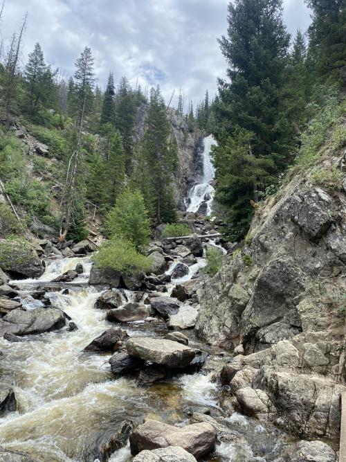 oneshotolive:  Fish creek falls Steamboat Springs Colorado [oc]